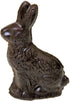 5.5 Langs Chocolates Dark Chocolate Hollow Easter Bunny Tall Kosher Gluten-Free Dairy-Free Gourmet Chocolate Bunny