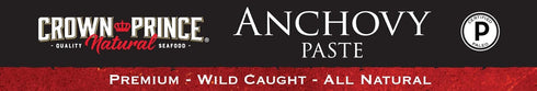1.75-Ounce (Pack 12) Crown Prince Natural Anchovy Paste, Tubes