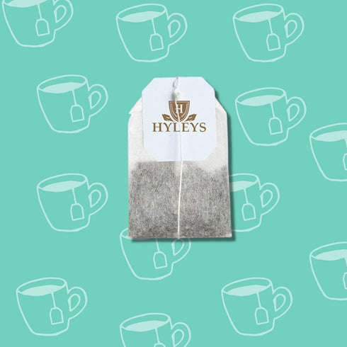 Hyleys Slim Tea Pomegranate Flavor - Herbal Supplement for Weight Loss, Cleanse & Detox - 25 Tea Bags