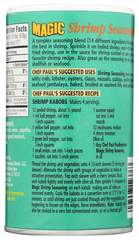 Shrimp Magic Seasoning - Pack of 3, 5 Ounce