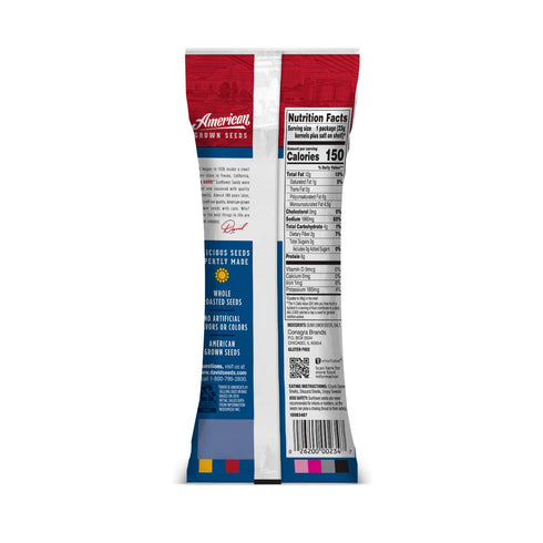 1.625 oz. (Pack 12) DAVID Sunflower Seeds, Original Flavor
