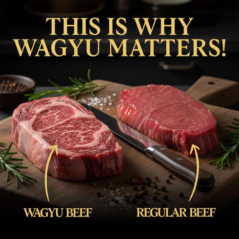 2-Pack (4oz) Five Star Wagyu Beef Jerky Tender Mesquite