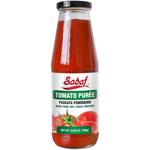 Sadaf Tomato Pure - Passata Pomodoro - Tomato Puree for Cooking, Flavoring