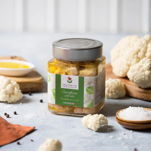 EMILIA FOOD LOVE | Cauliflower in oil - 10.6 oz (300g)