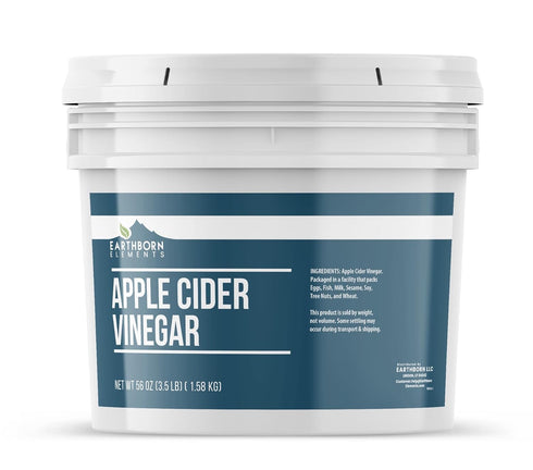 Earthborn Elements Apple Cider Vinegar Powder, 1 Gallon Bucket, Cooking & Baking,
