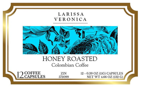Larissa Veronica (12 573099) 3 Pack Honey Roasted Colombian Coffee (Single Serve K-Cup Pods) (Gourmet, Naturally