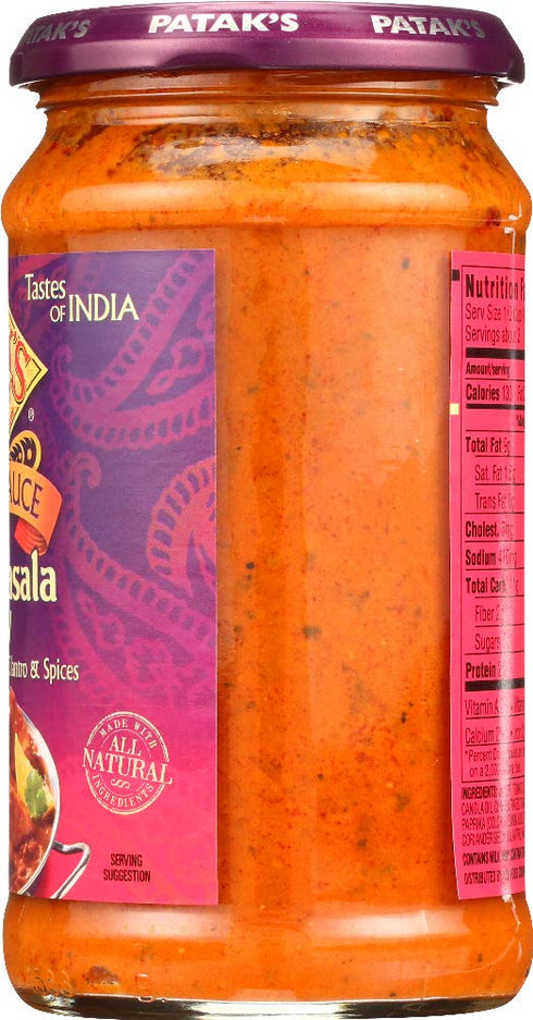Patak's Tikka Masala Cooking Sauce - Authentic Flavor