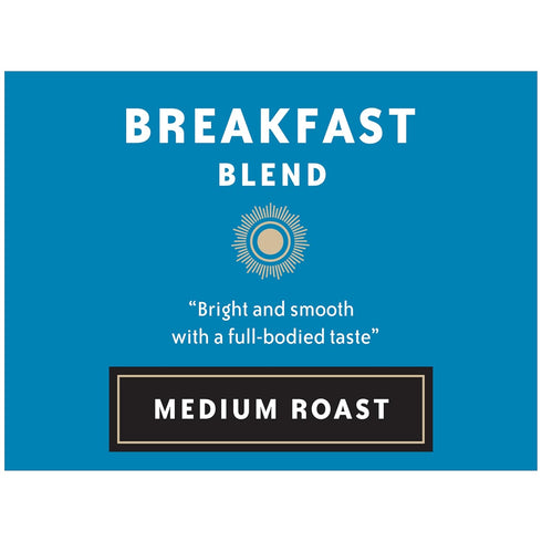 Community 72 12 (Pack 6) Coffee Breakfast Blend Ounces Ground Coffee, Medium Roast, Ounce Bag