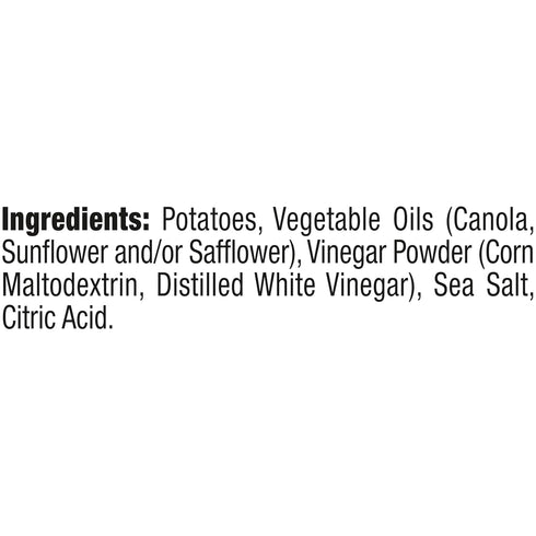 7.5 oz Kettle Brand Sea Salt and Vinegar Kettle Potato Chips, Gluten-Free, Non-GMO, Bag