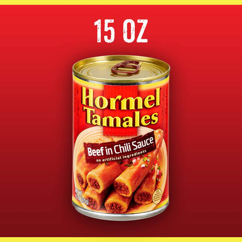15 Hormel Tamales, Beef In Chili Sauce, Ounce