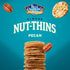 4.25 oz Blue Diamond Almonds, Pecan Thins Gluten Free Cracker Crisps perfect for Snacking