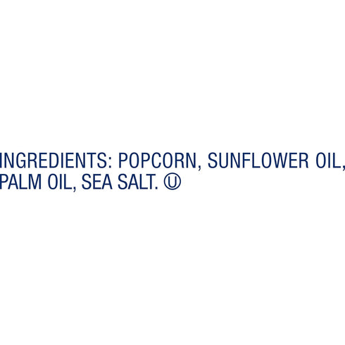 2.8oz, 12 (3 SkinnyPop Popcorn, Sea Salt Microwave, Boxes Bags per Box)
