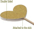 WARMBUY 50 Pack Gold Glitter Cupcake Toppers with Sticks for Baby Bridal Shower Birthday Party (Heart)