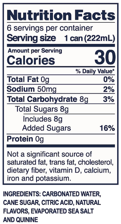 24, 7.5oz So-Nic, Club Soda + Tonic by Regatta Craft Mixers, All-Natural Ingredients, Gluten-Free, Non-GMO, Case
