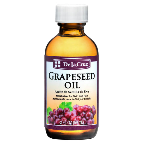 De La Cruz Grapeseed Oil - Natural Expeller Pressed Grapeseed Oil for