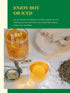 16 GLDNT Organic Jasmine Green Tea, Organic Jasmine Green Tea Loose leaf with Delightful Aroma, Delicate and smooth