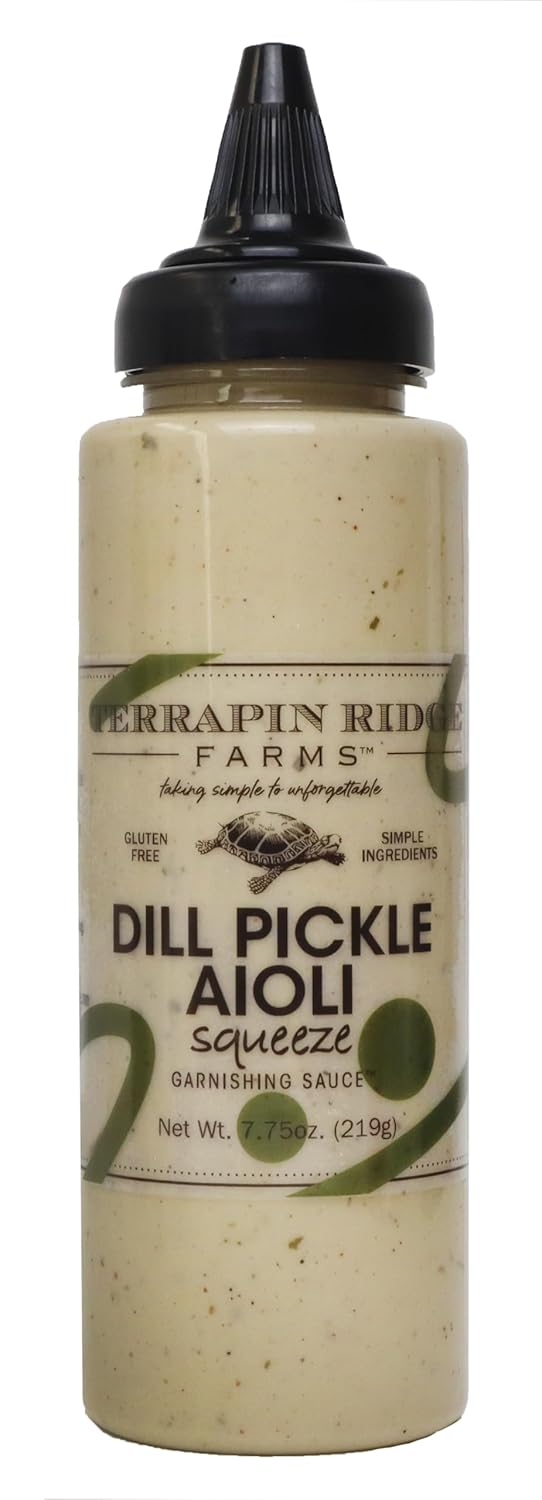 Terrapin Ridge Farms Dill Pickle Aioli One 7.75 Ounce Squeeze Bottle