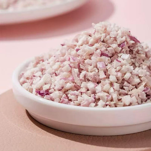 UpBots 3.52 oz. Freeze-dried red onion a fresh red onion substitute, cooking seasoning, salad ingredient, soup