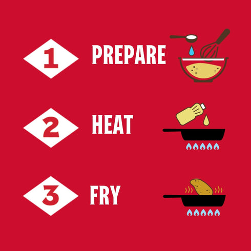 4.5 oz. (Pack 1) Louisiana Fish Fry At Home Mild Chicken Tenders Seasoned Coating Mix of - Make Your Fast Food