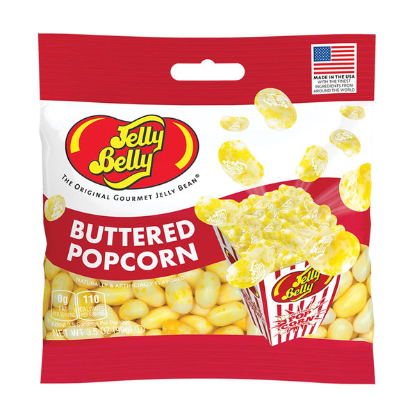 Jelly Belly Buttered Popcorn, 3.5 Ounces