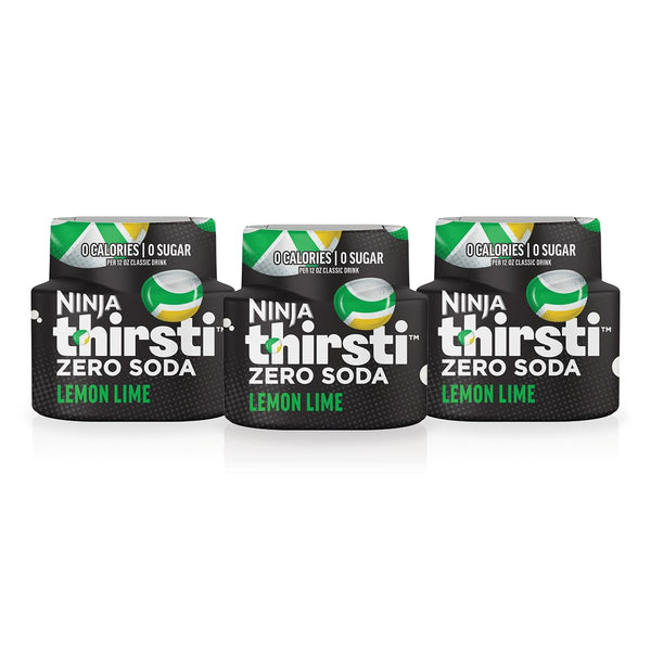 Ninja Thirsti Flavored Water Drops, ZERO SODA Lemon Lime, Classic Soda Flavors,
