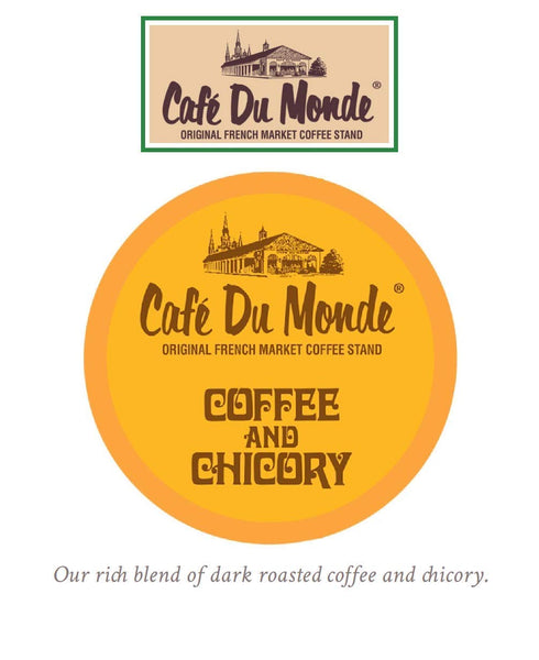 Cafe Du Monde 24 Coffee and Chicory Single Serve Cups