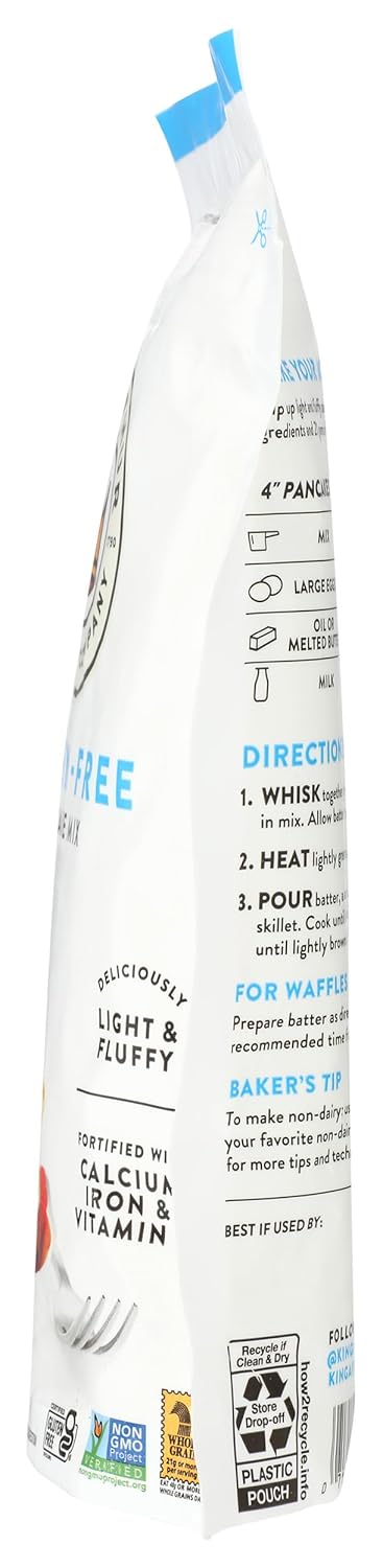 Mix,15 oz King Arthur Gluten-Free Pancake