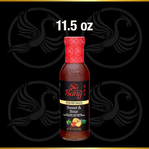 House of Tsang 11.5-Ounce (Pack 6) Sweet & Sour Stir Fry Sauce, Units
