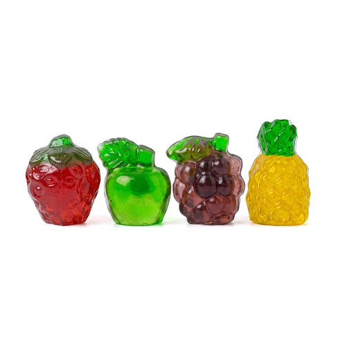 3D Gummy 5 3D Gummies Pack Gummy Gummies NY Spice Shop Fruit Mix Candy Bulk - Pound Mix for Cakes - Chewy Candy - Fruit
