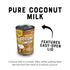 17-19% 12-pack Natures Greatest Foods Pure Coconut Milk No Guar Gum, No Additives, Non-GMO, BPA-Free, Vegan
