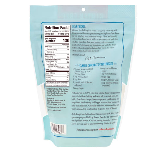 1 1 96oz Bob's Red Mill GF to baking flour