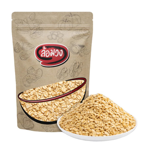Generic Premium Raw Oats Whole Grain Rolled Oats for Porridge and Baking Traditional