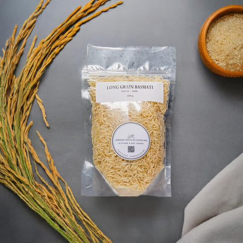 Jeremy Potvin Cooking Basmati Rice - 220 g