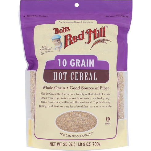 Bob's Red Mill 10 Grain Hot Cereal, 25 Oz (3 Packs)