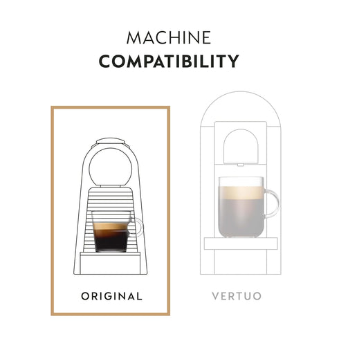 Pack, 50 Count Nespresso Capsules Original Line, Ispirazione Variety Mild, Medium, Dark Roast Espresso Coffee, Espresso