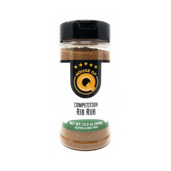HOUSE OF Q Competition Rib Rub Award-Winning BBQ Seasoning for Ribs, Pork, and Chicken Sweet