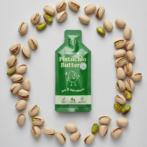 Fueled by AF (8 Fueled AF Pistachio Nut Butter Pouch, Spreadable Pistachios, Healthy, Vegan, Keto, and Paleo Friendly