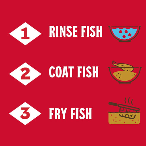 Pack Crispy, Crunchy Traditional Fish Fry Bundle - Flavorful, Easy to Use, and Full of Southern Tradition - All In One