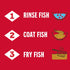 Pack Crispy, Crunchy Traditional Fish Fry Bundle - Flavorful, Easy to Use, and Full of Southern Tradition - All In One
