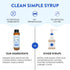 13.5 oz (2 Pack) Spring Syrup Bundle - Lavender Simple Syrup and Vanilla Simple Syrup for Coffee, Cocktails, Matcha