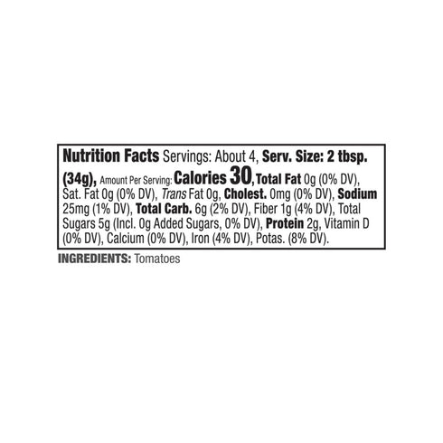 100% 4.9 oz (6 Pack) DeLallo Imported Italian Tomato Paste, Made with Only Vine-Ripened Tomatoes, Super Thick