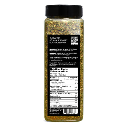 375 (13.2 oz) A Spice Affairs Guacamole Dip Mix | Fresh, Zesty & Creamy Mexican-Inspired Seasoning | All-Natural