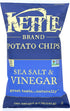 Kettle Brand Potato Chips, Sea Salt and Vinegar, 8.5 Ounce