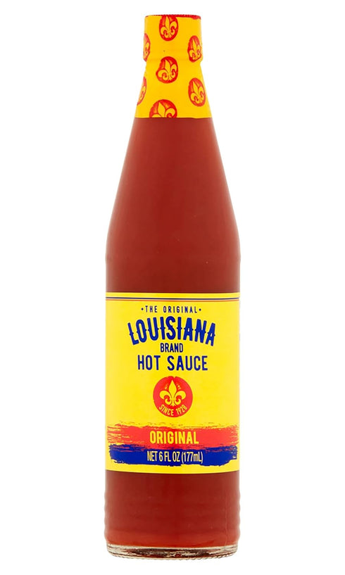 "LOUISIANA" Brand (6 (Pack 3)) Louisiana Brand Hot Sauce, The Original Perfect Hot Sauce Ounce