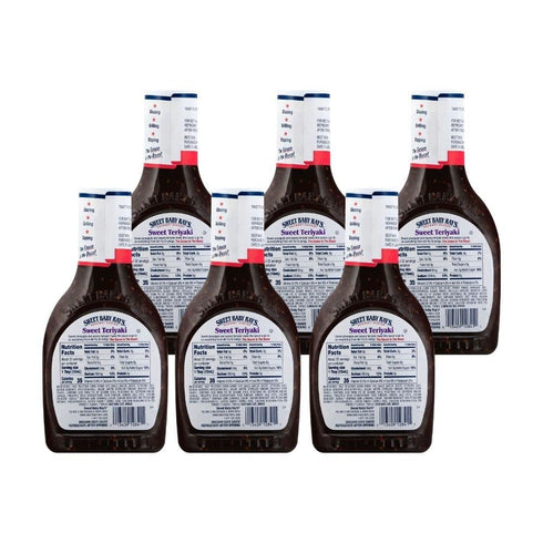 16OZ (16 Oz (Pack 6)) Sweet Baby Ray's Sweet Teriyaki Sauce and Marinade, Fl
