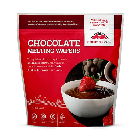 Hoosier Hill Farm Chocolate Melting Wafers, 5LB (Pack of 1)