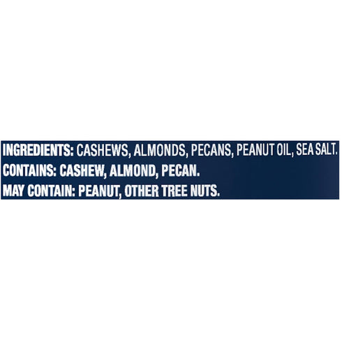8.25 oz Planters Select Cashews (Almonds & Pecans Nut Mix, Canister)