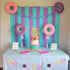 XXDecor 4th 4th Donut Birthday Cake Topper Gold Glitter Donut Fourever Sweet Cake Decor Donut Grow Up/Too Sweet/Forever