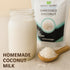 1 Lb 1 LB) USDA Certified Organic Coconut Flakes Unsweetened -Perfect for Baking | Making Coconut Milk (Coconut Flakes