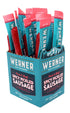 Pack 24 1.7 Werner Spicy Pickled Sausage of Pork & Beef Sausages Ounce Individually Wrapped Meat Snacks